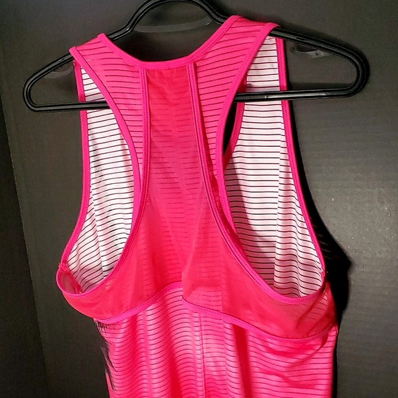 NWOT Lucky In Love Pink Palmtree Tank - Size 12 - Picture 6 of 12